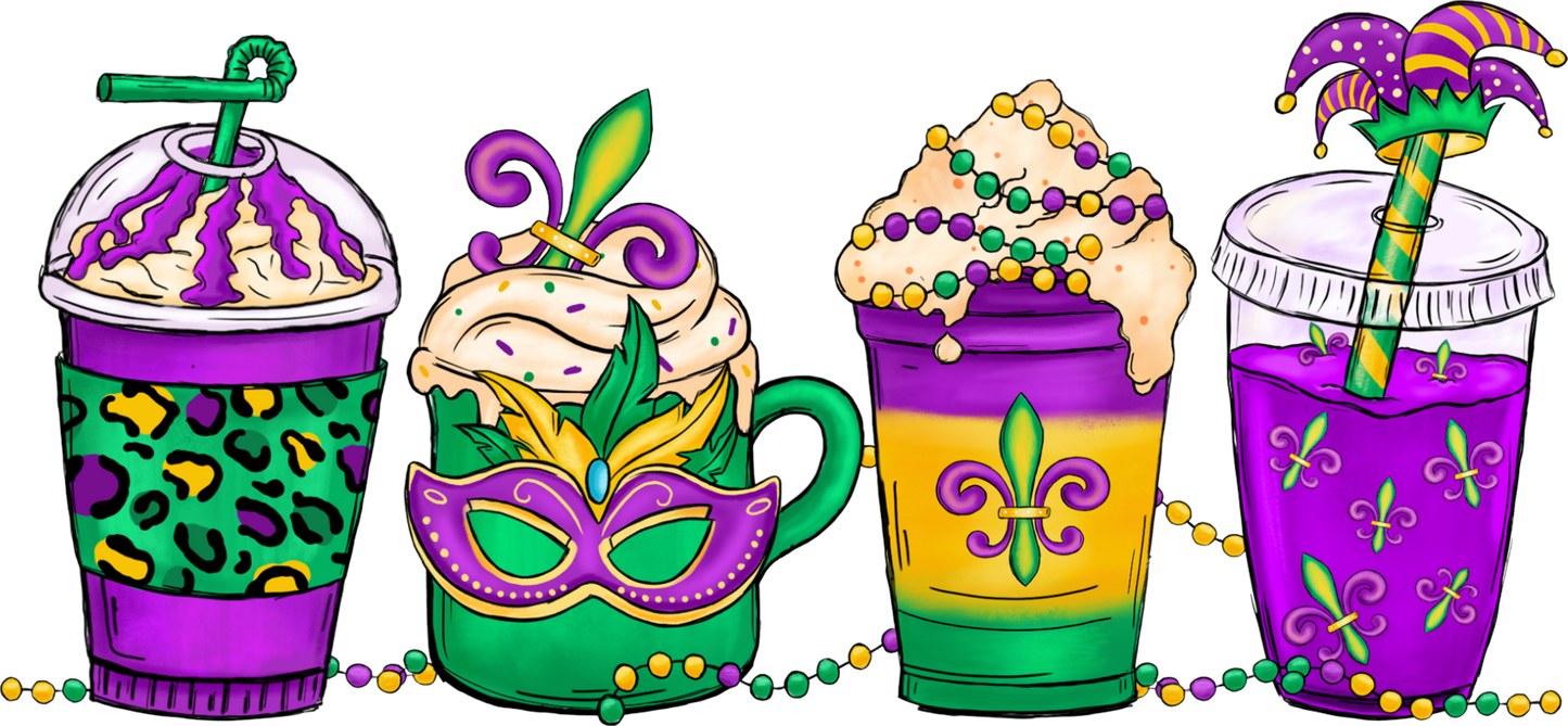 Mardi Gras Decal 10