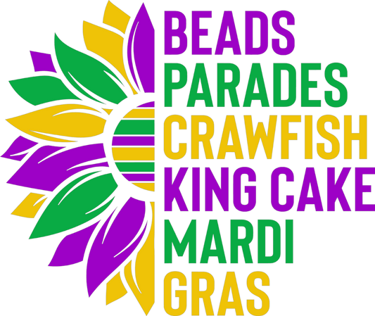 Mardi Gras Decal 14