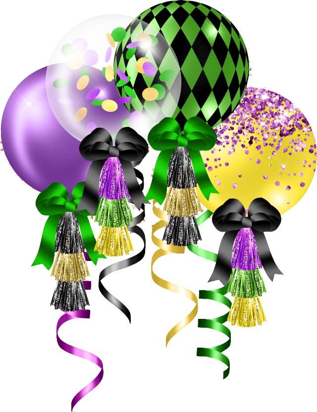 Mardi Gras Decal 15