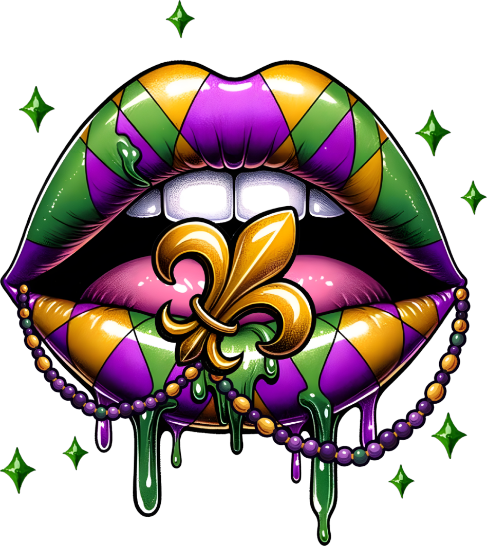 Mardi Gras Decal 20