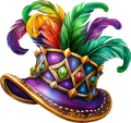 Mardi Gras Decal 22