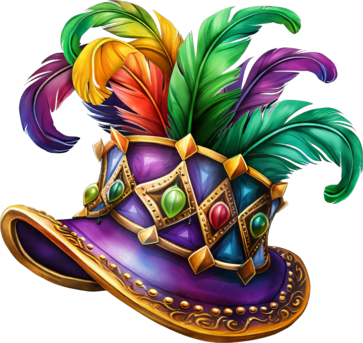 Mardi Gras Decal 22