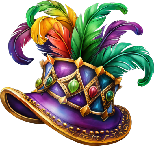 Mardi Gras Decal 22