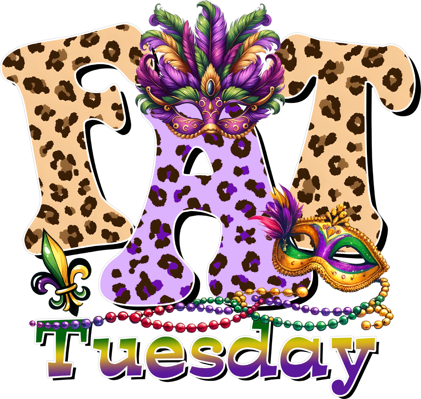 Mardi Gras Decal 23