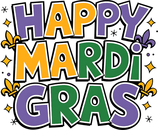 Mardi Gras Decal 24