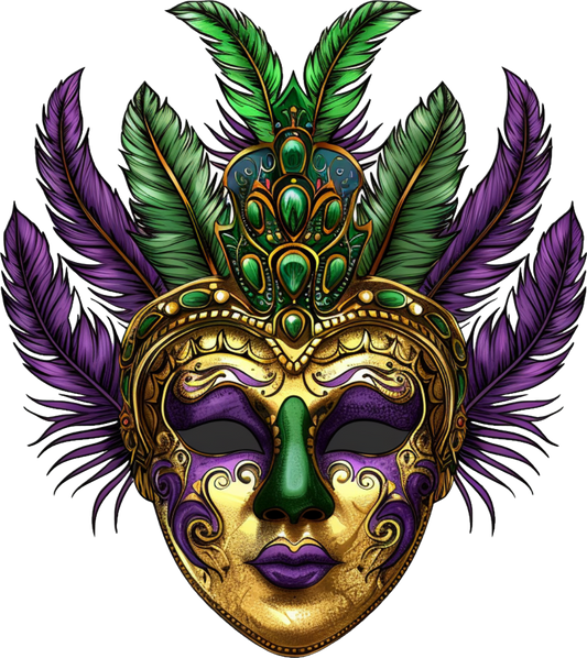 Mardi Gras Decal 26