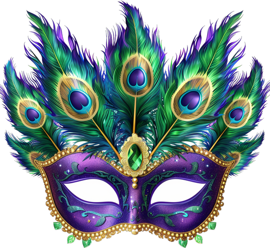 Mardi Gras Decal 27