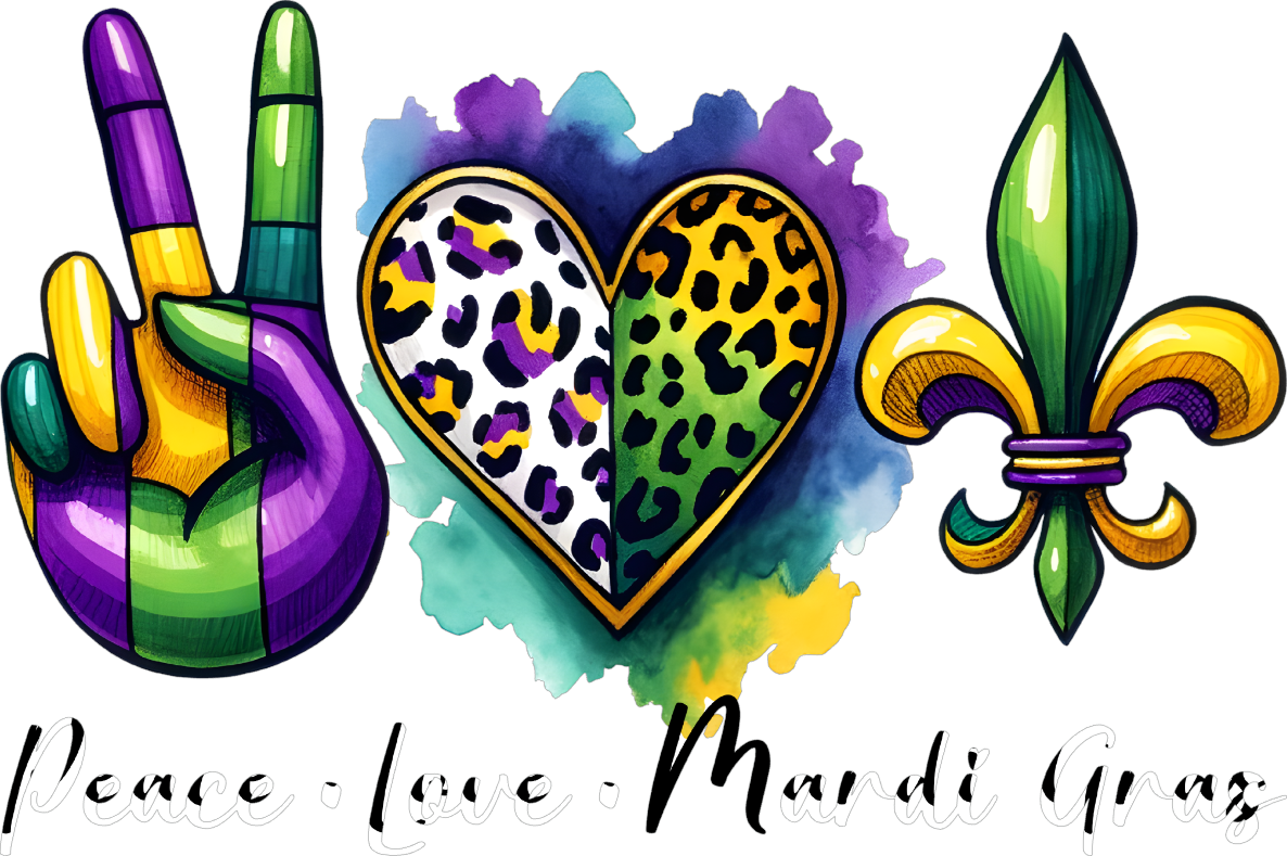 Mardi Gras Decal 28