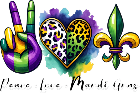 Mardi Gras Decal 28