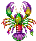Mardi Gras Decal 29
