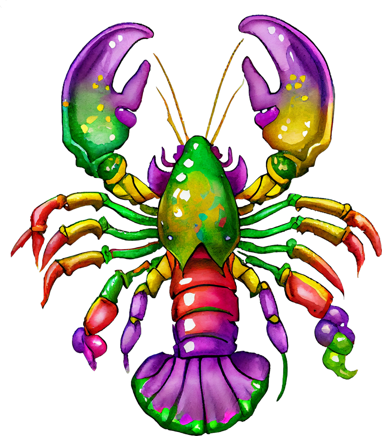 Mardi Gras Decal 29