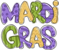 Mardi Gras Decal 30