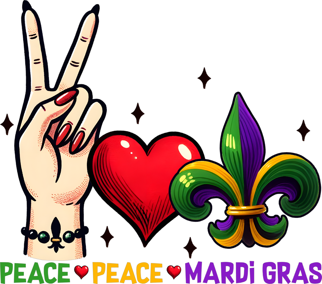 Mardi Gras Decal 32