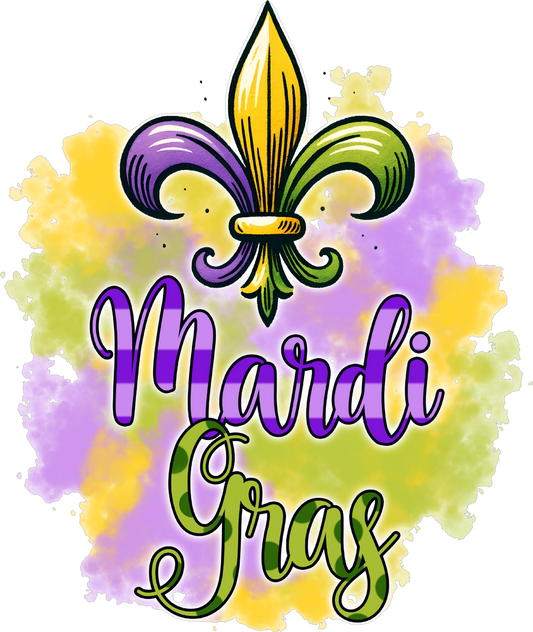 Mardi Gras Decal 33