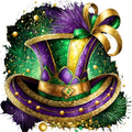 Mardi Gras Decal 34
