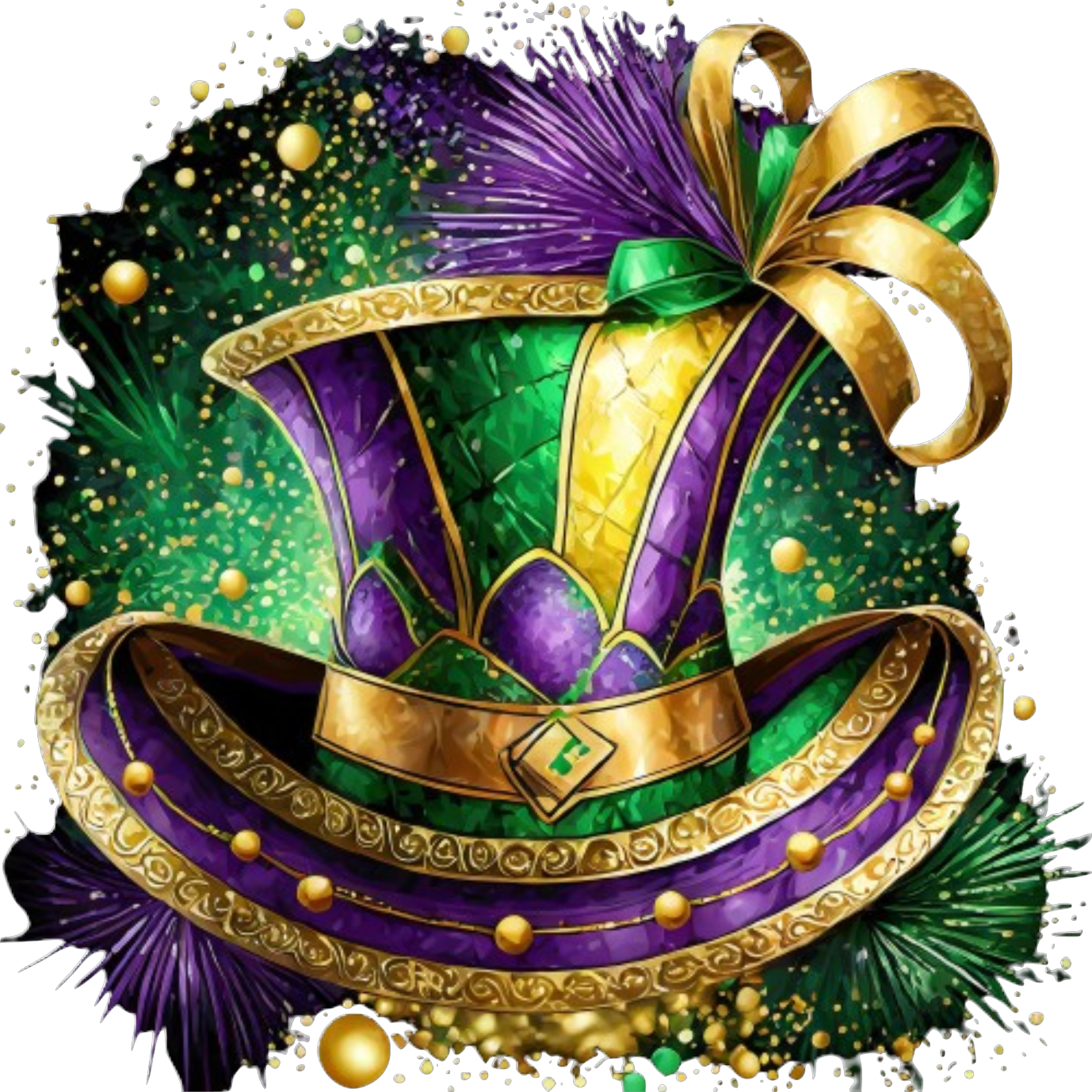 Mardi Gras Decal 34