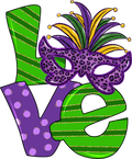 Mardi Gras Decal 35