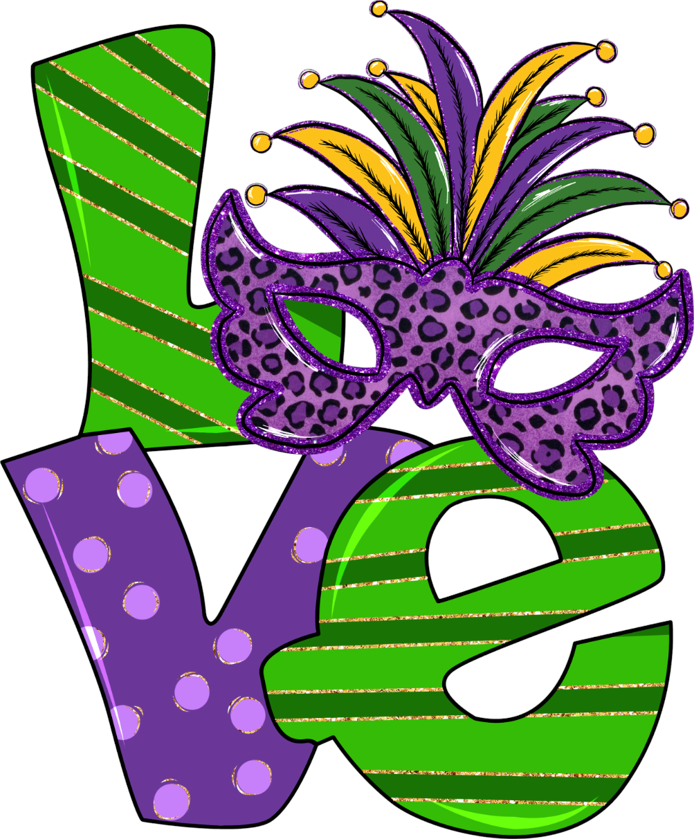 Mardi Gras Decal 35