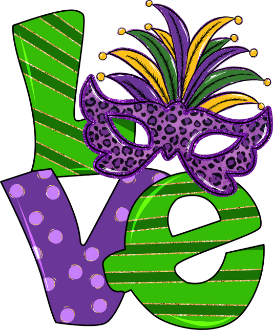 Mardi Gras Decal 35