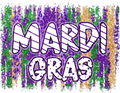 Mardi Gras Decal 36