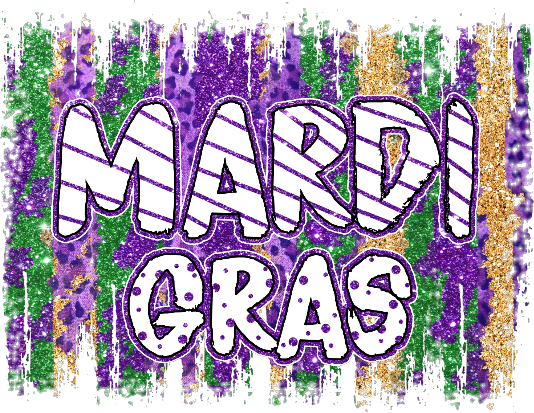 Mardi Gras Decal 36