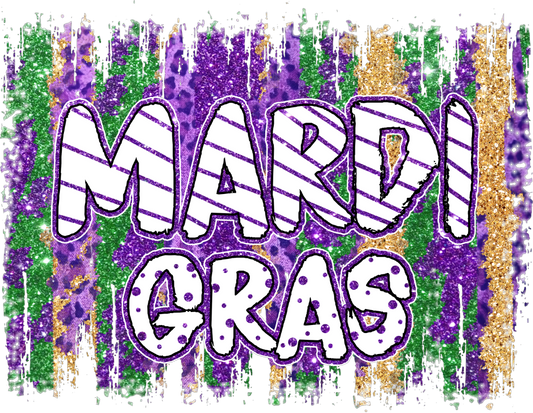 Mardi Gras Decal 36