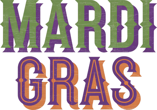 Mardi Gras Decal 40