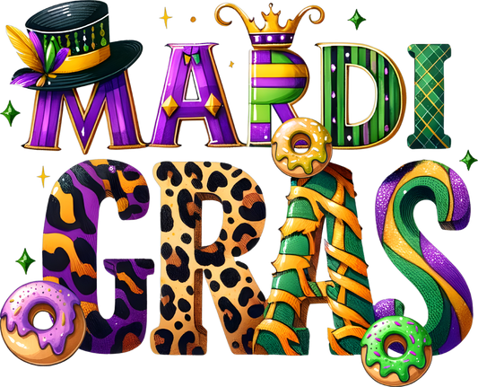 Mardi Gras Decal 4