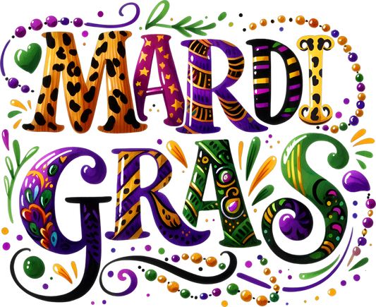 Mardi Gras Decal 5