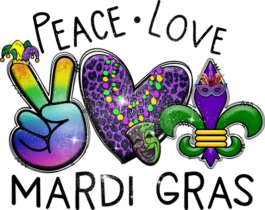 Mardi Gras Decal 6