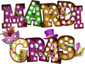 Mardi Gras Decal 7