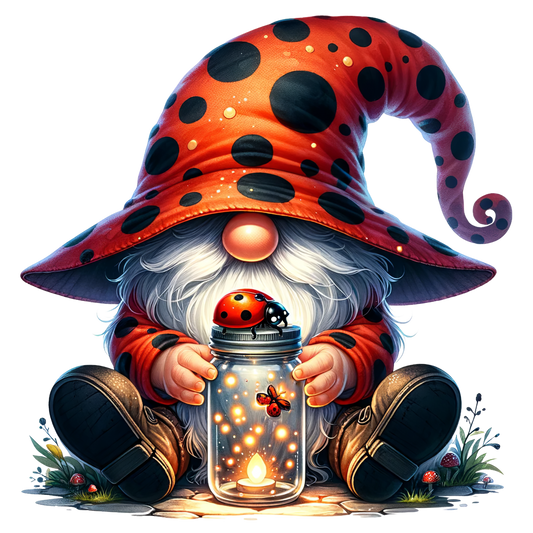 Firefly Ladybug Gnome