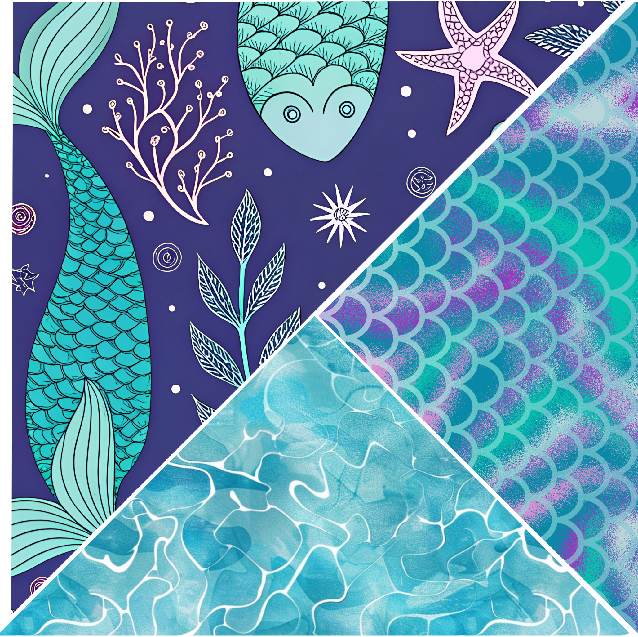 Mermaid Mixed Media 3