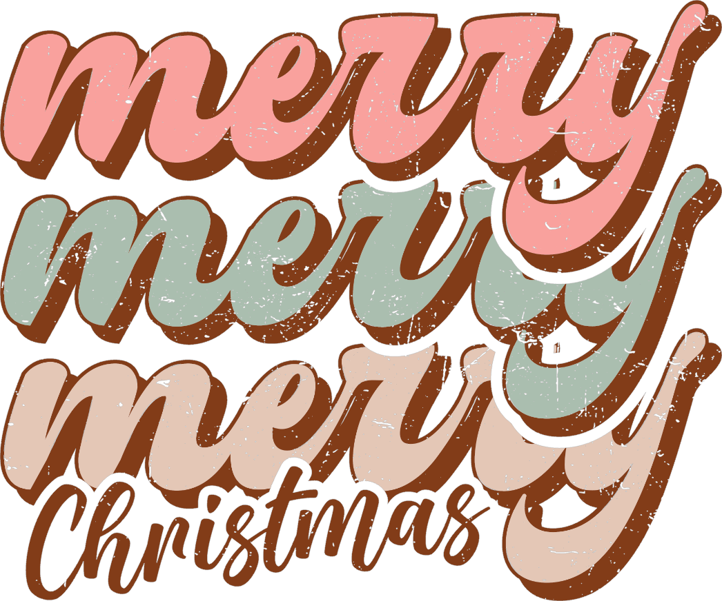 Collection M-Merry Christmas Decal