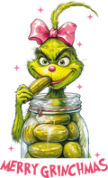 Green Guy Collection -Merry Grinchmas Girl