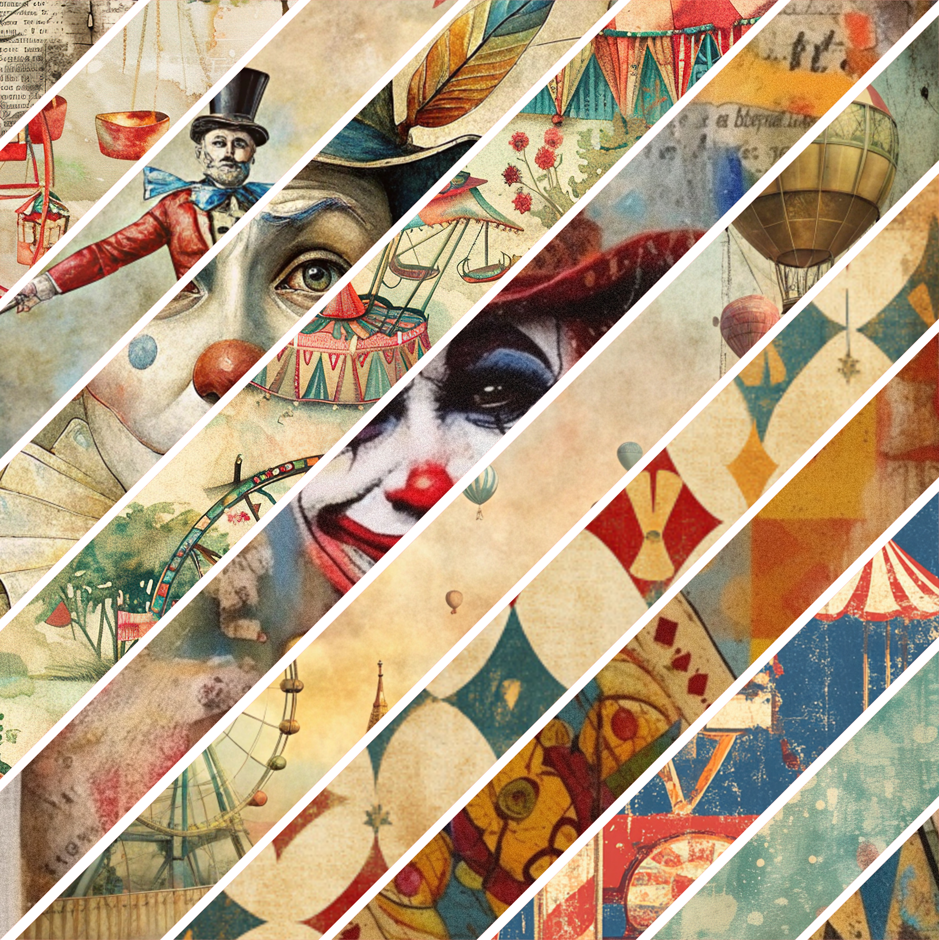 Circus Mixed Media 12