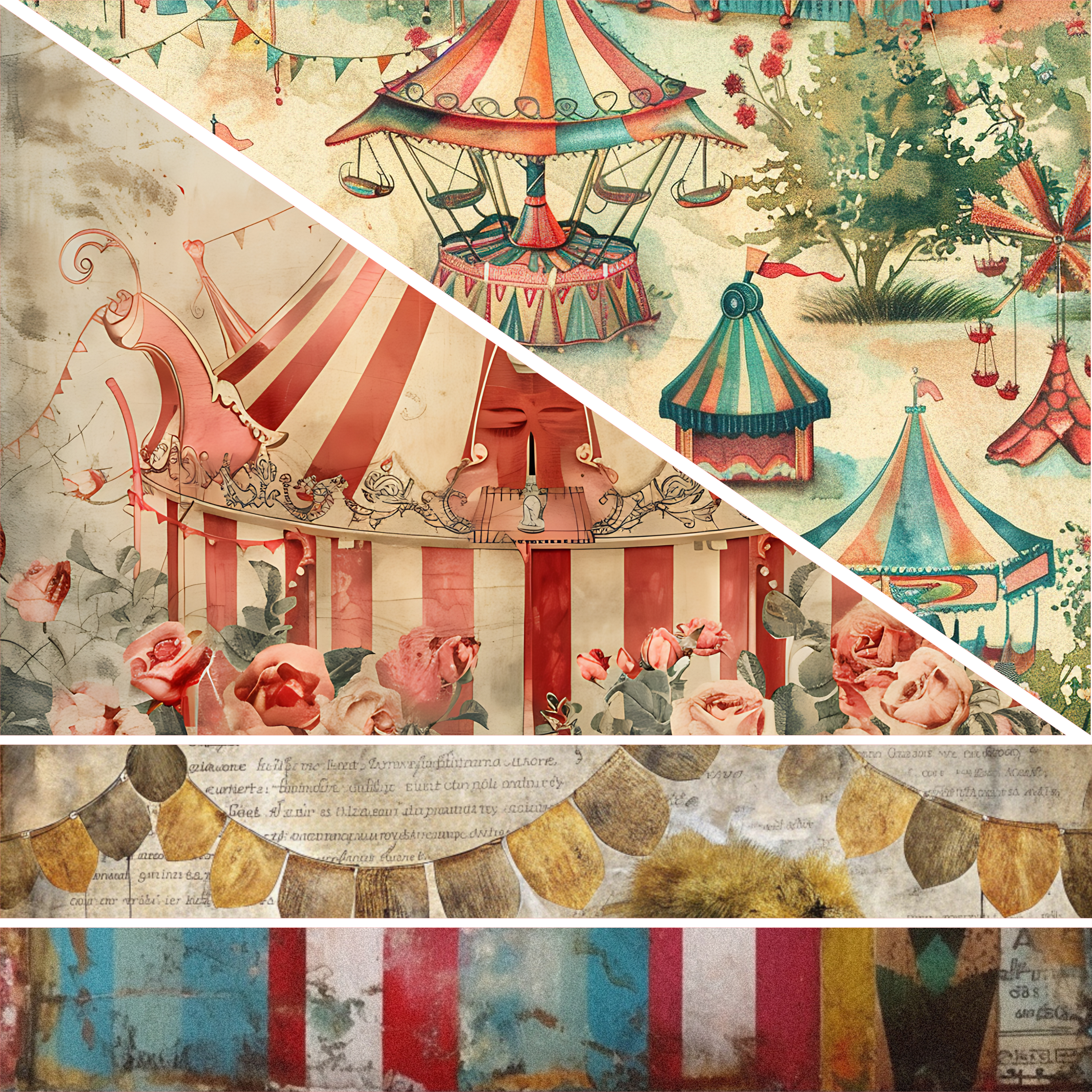 Circus Mixed Media 14