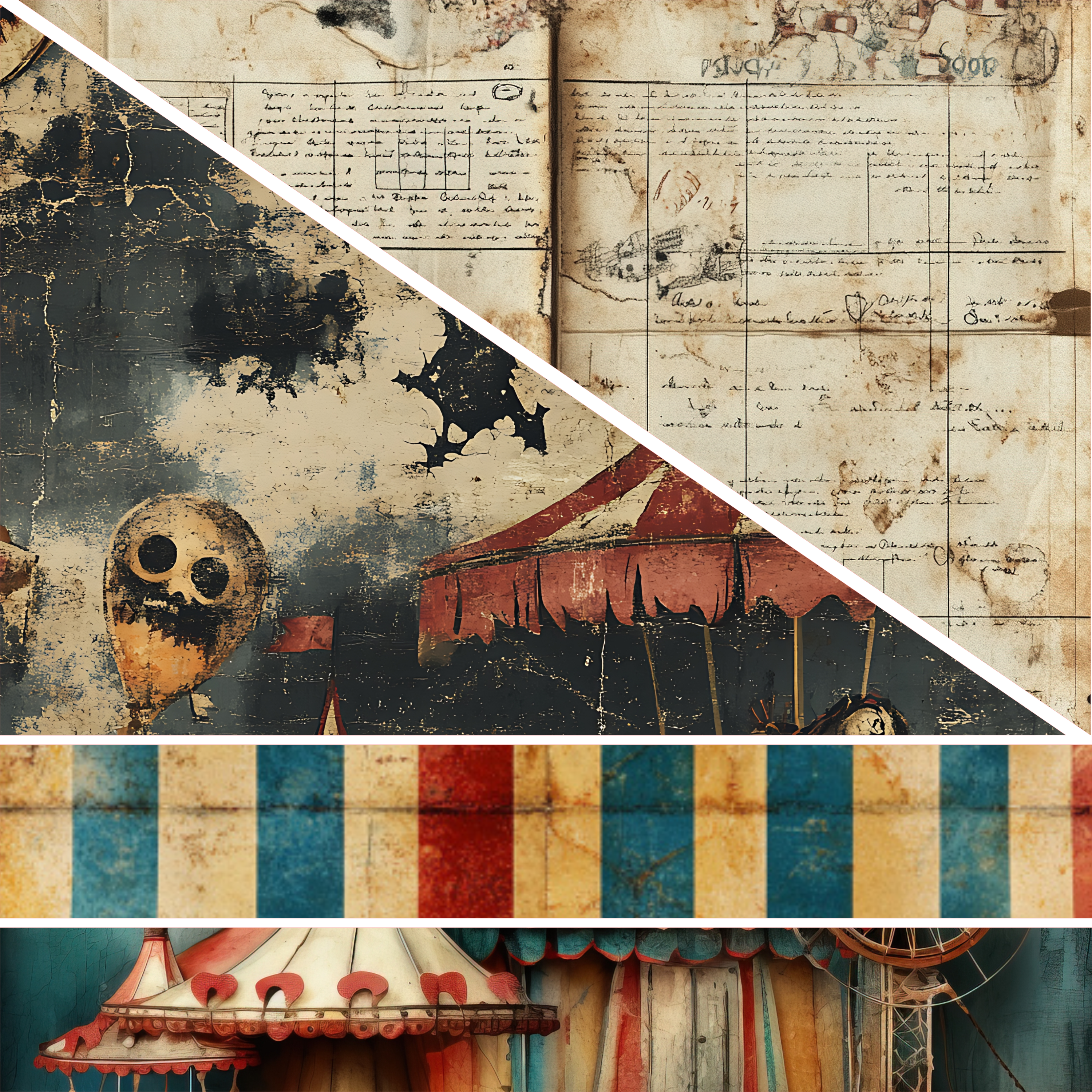 Circus Mixed Media 19