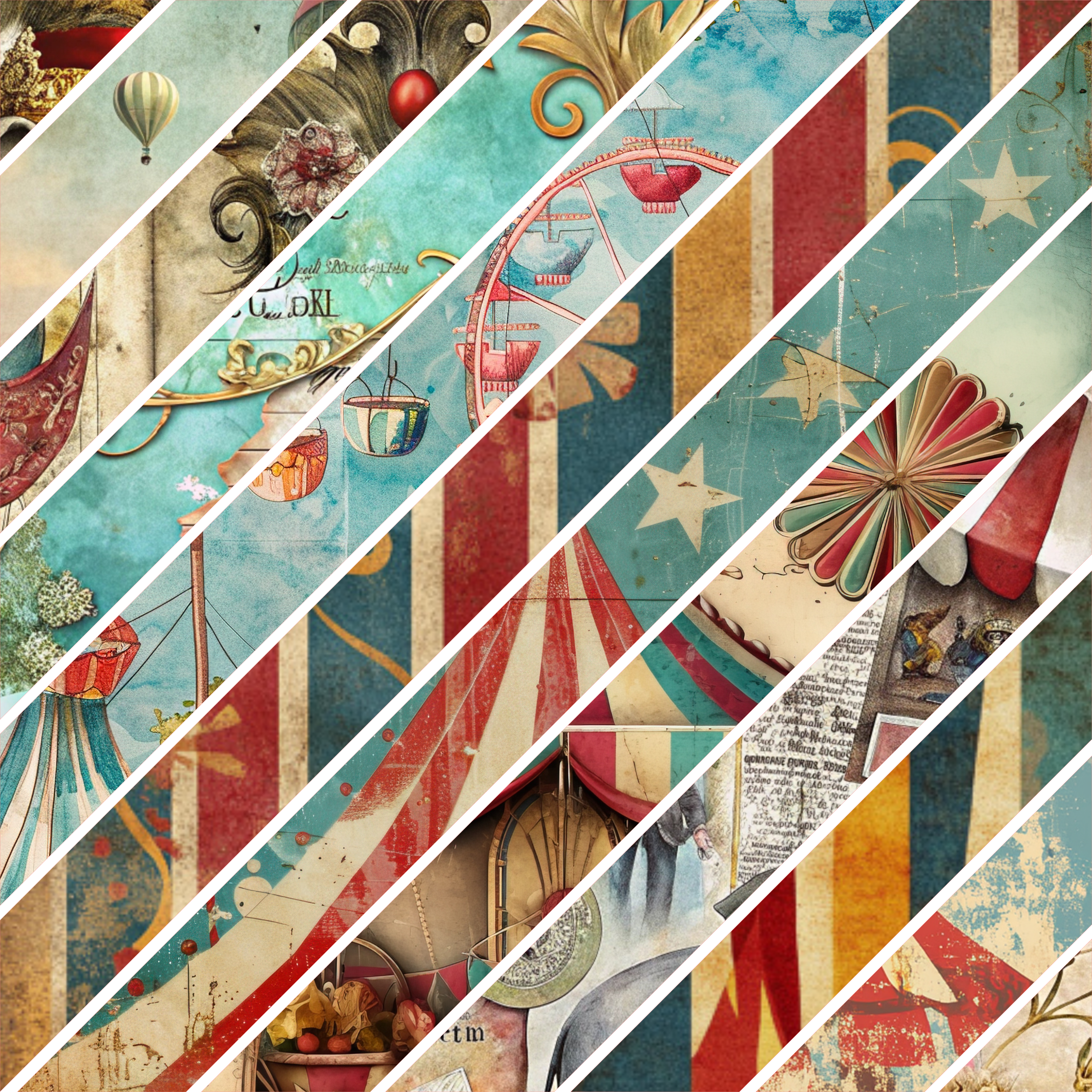 Circus Mixed Media 23
