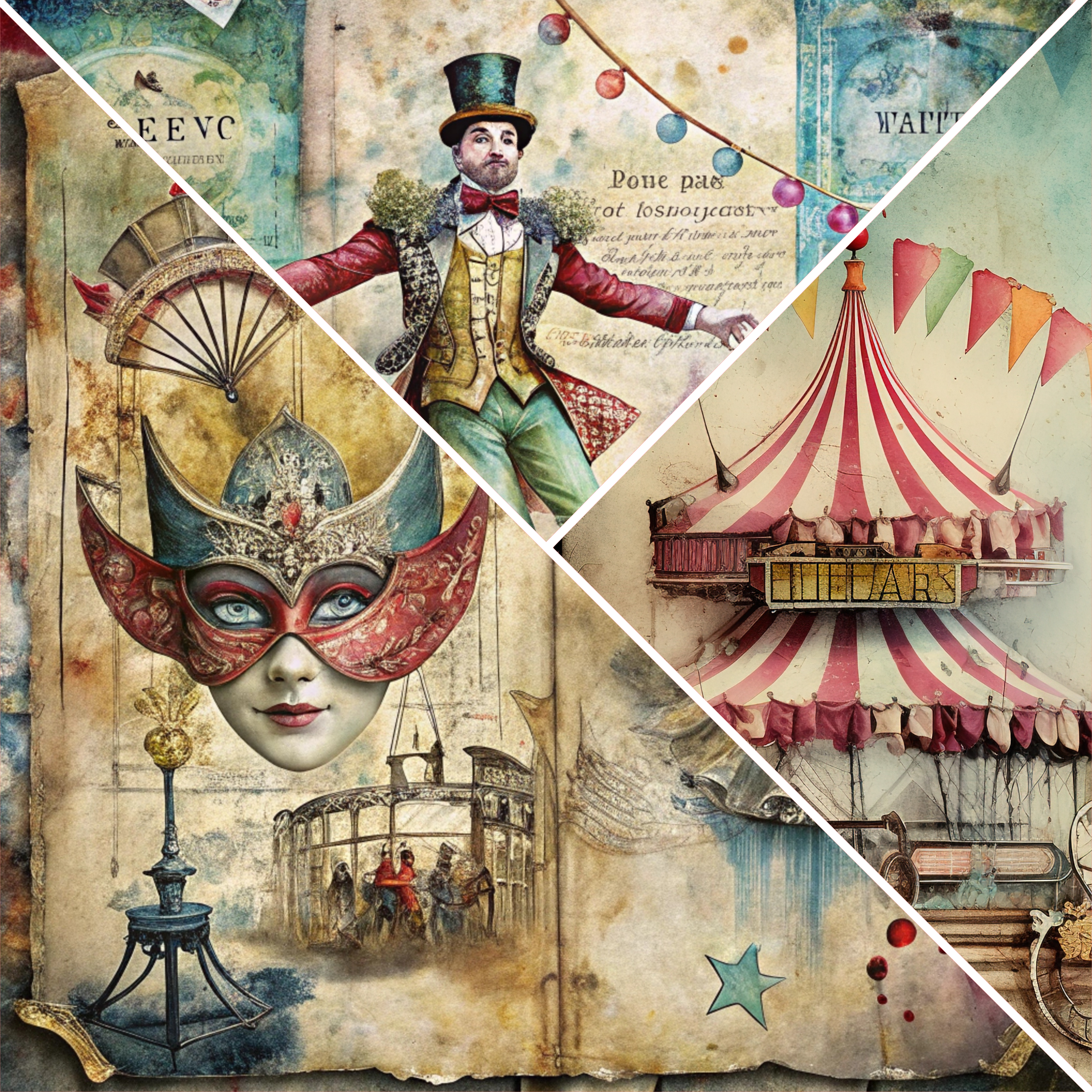 Circus Mixed Media 25