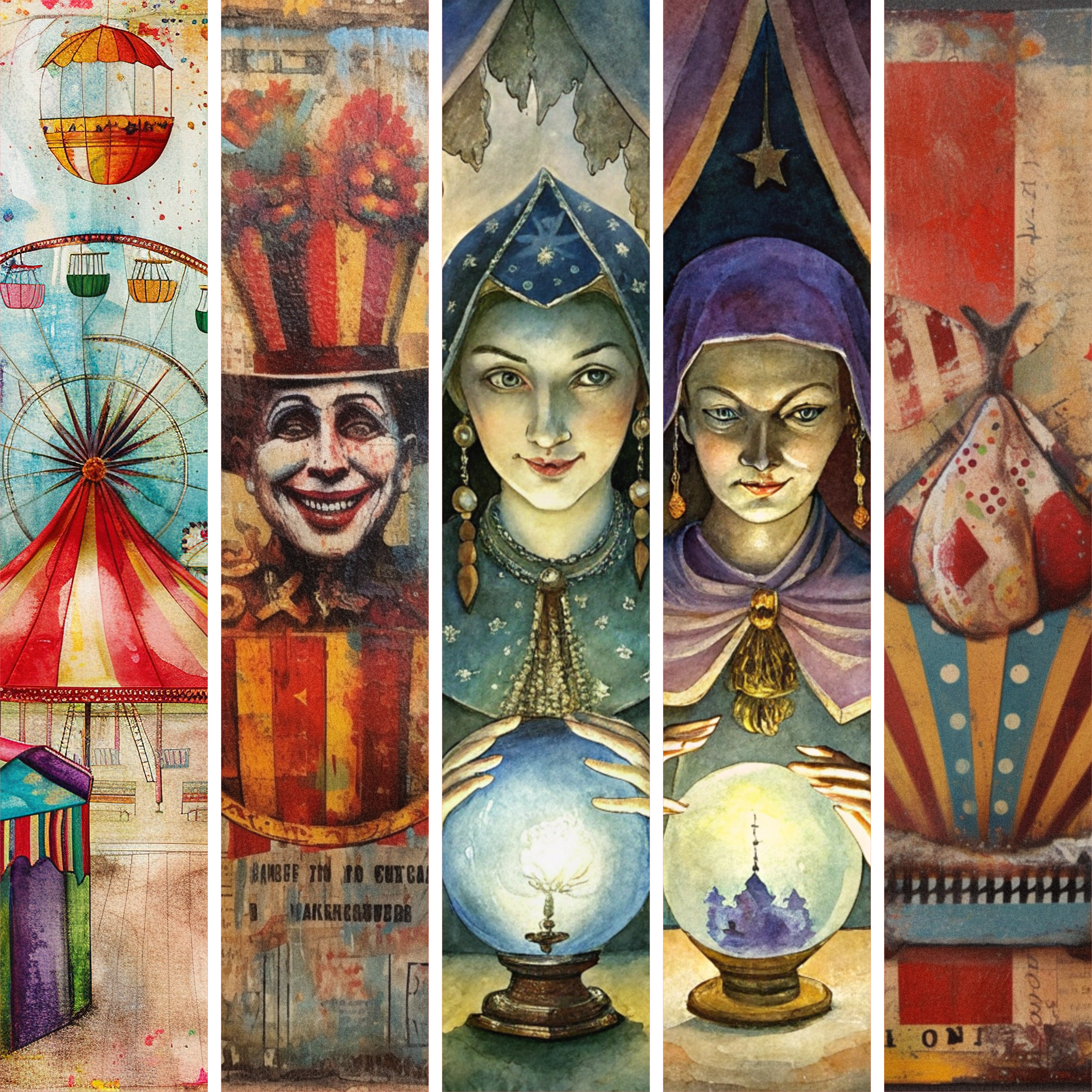 Circus Mixed Media 28