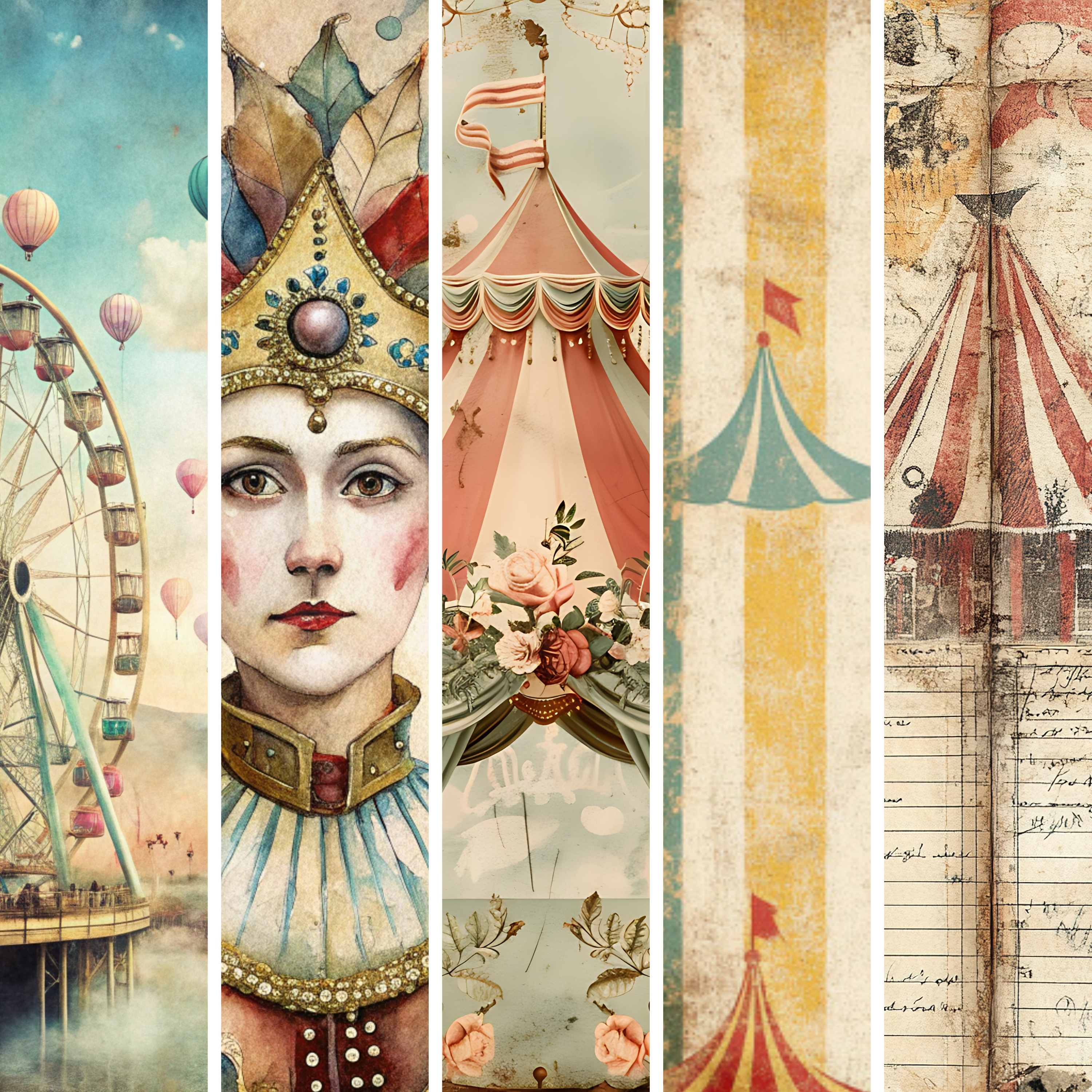 Circus Mixed Media 2