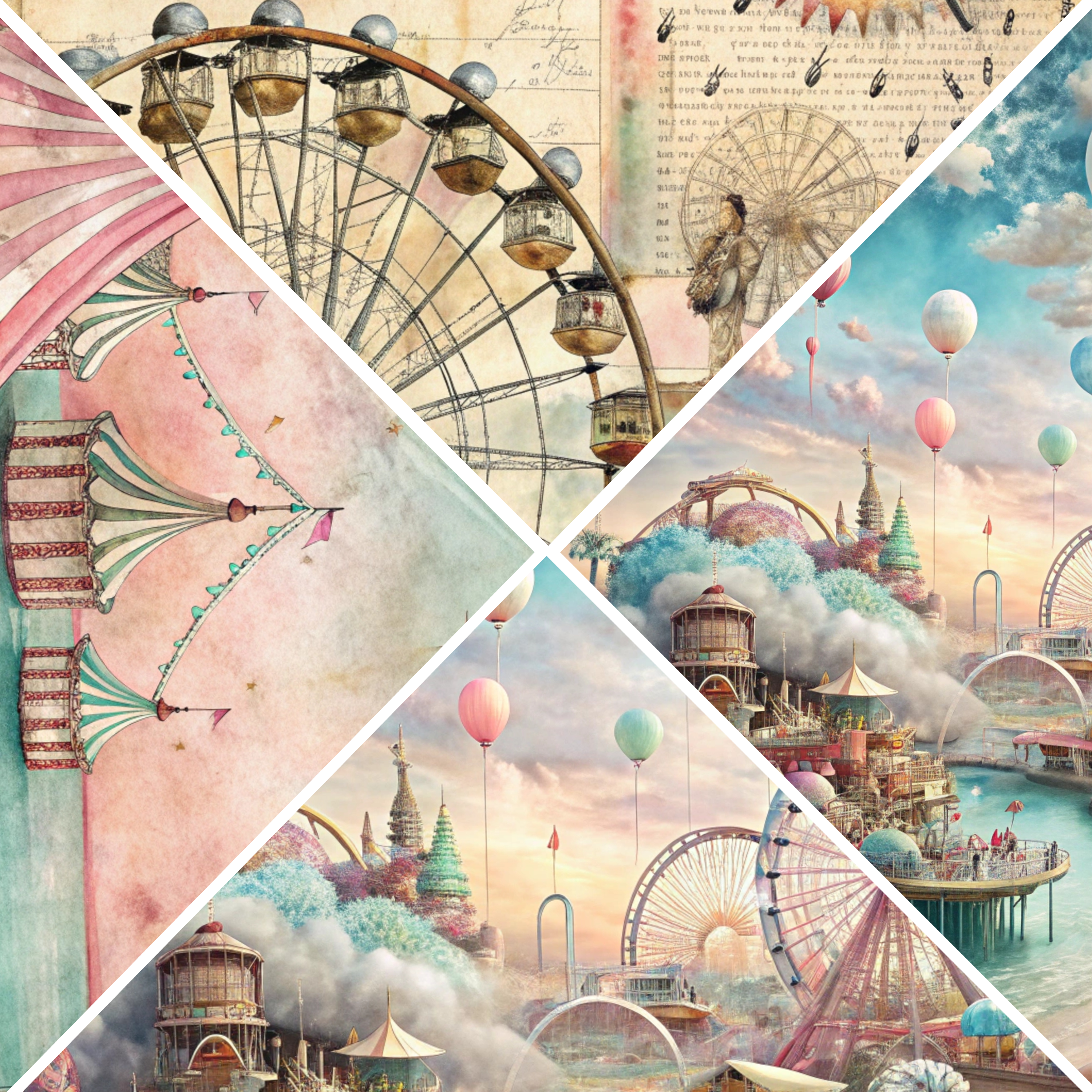 Circus Mixed Media 3