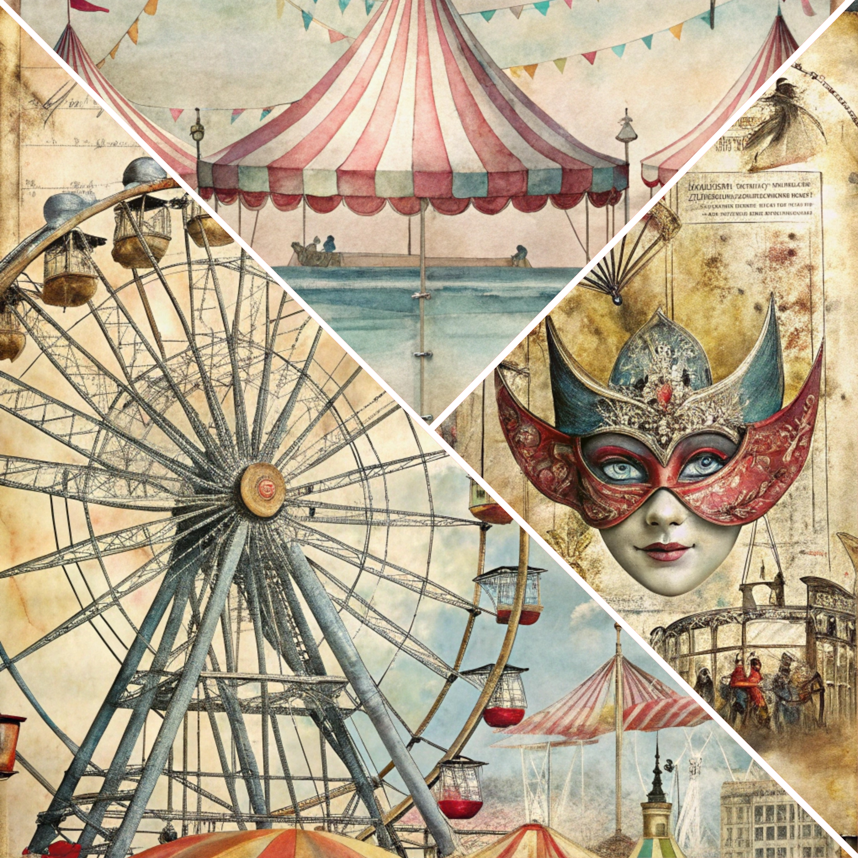Circus Mixed Media 7