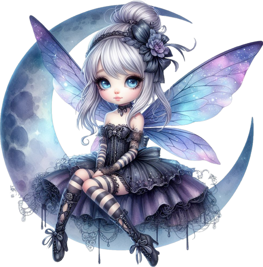 Moon Fairy Decal