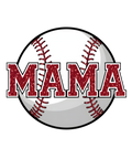 Mama Baseball Decal