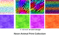 Neon Animal Print Collection