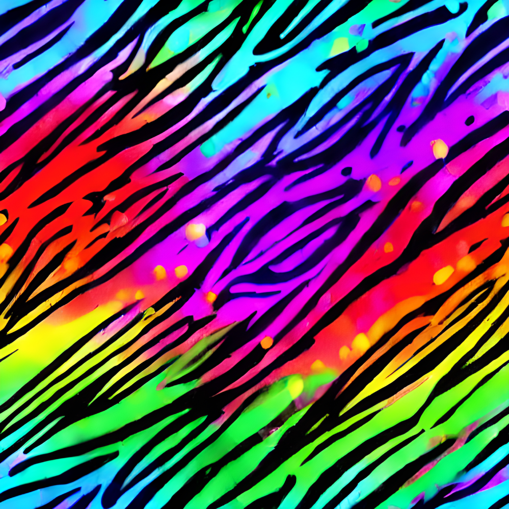 Neon Animal Print Collection- Vinyl 3