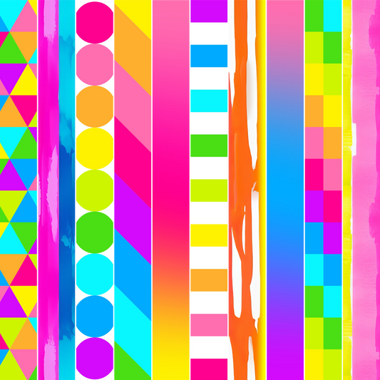 Neon Mixed Media