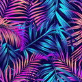 Neon Monstera Vinyl 4